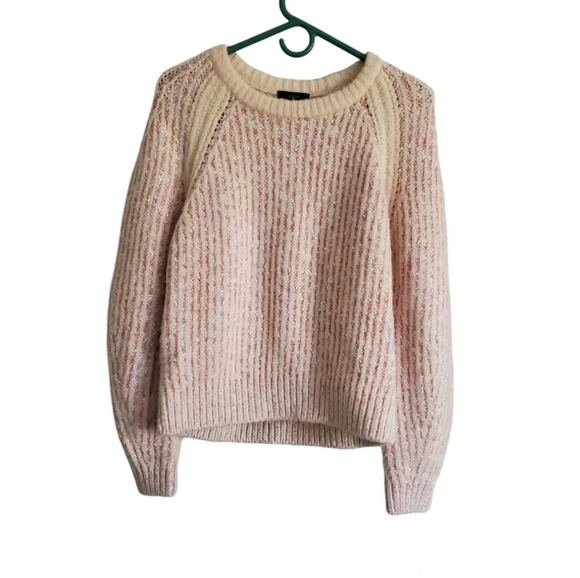 J.Crew wool blend pastel multi color womans sweater, size small - Picture 1 of 7